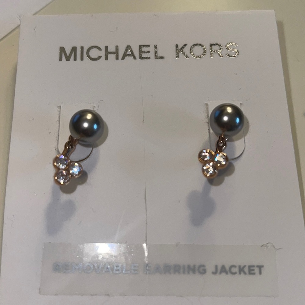 Brand new never been opened michael kors earrings!